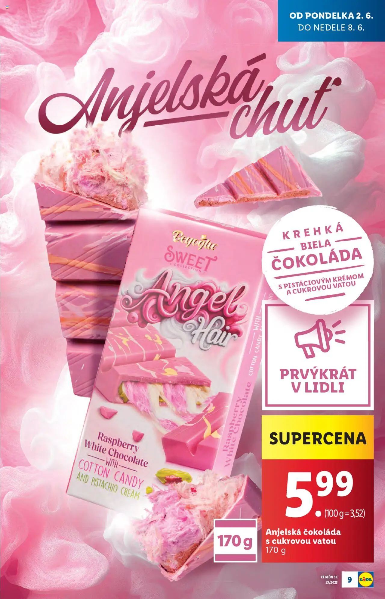 Nové Lidl akcie – leták je platný od 02.06.2025 | Strana: 11 | Produkty: Čokoláda