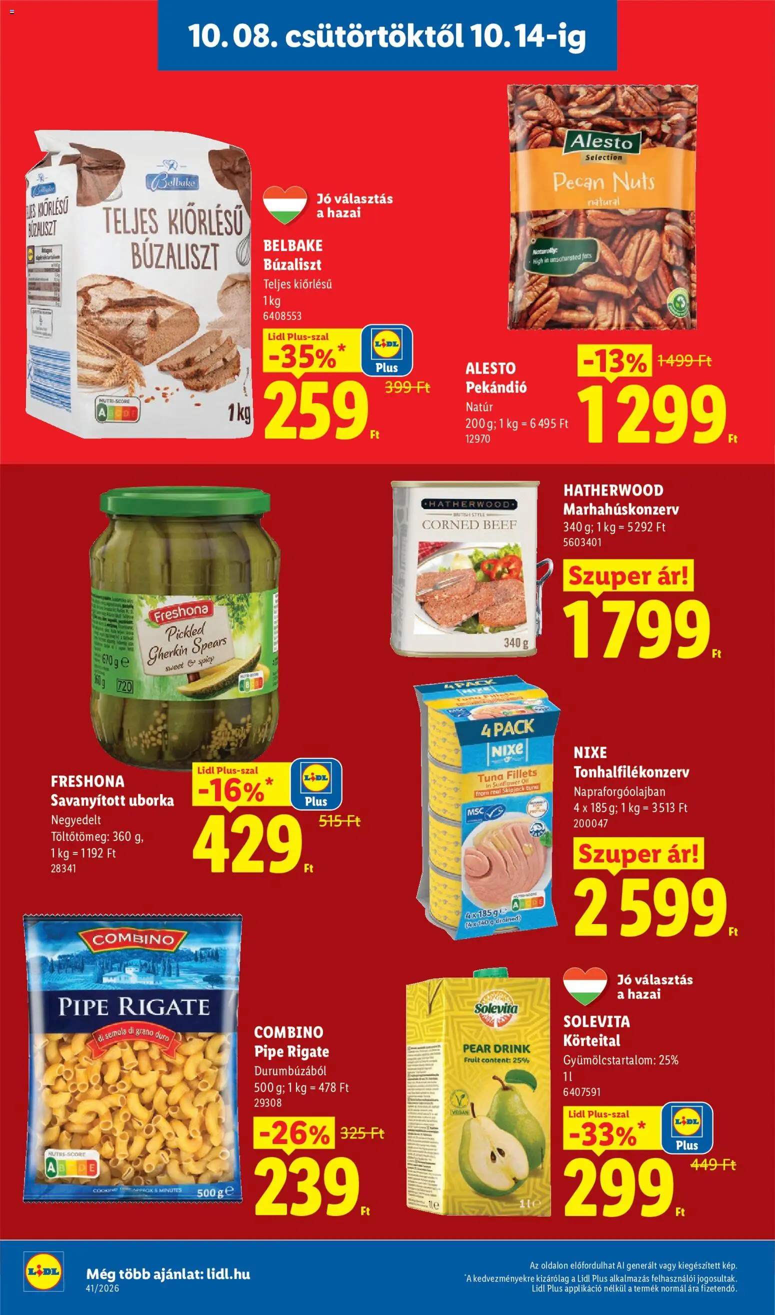 Lidl akciós ujság - amely érvényes a következő dátumtól: 2026.10.08. | Oldal: 12