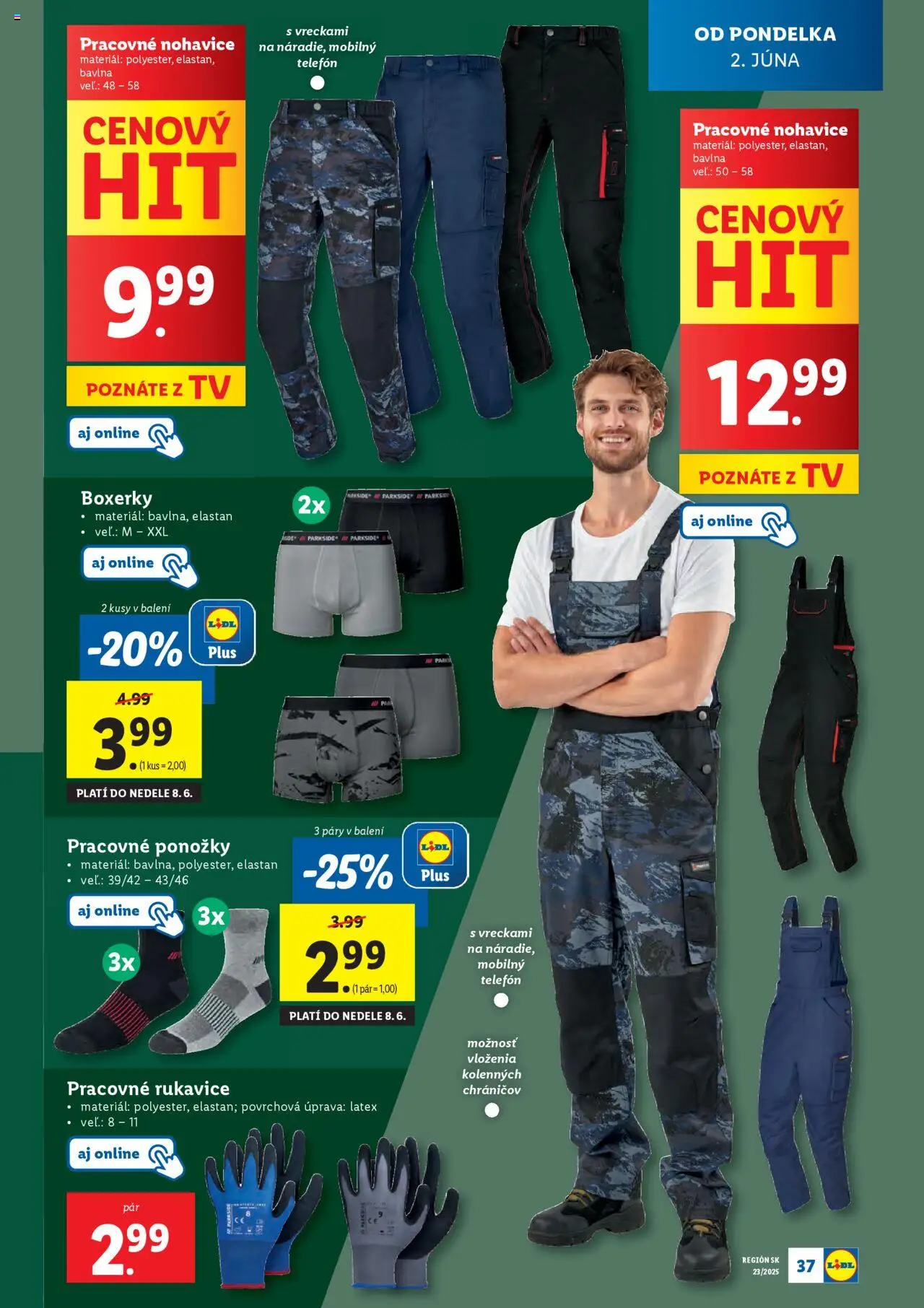 Nové Lidl akcie – leták je platný od 02.06.2025 | Strana: 49 | Produkty: Tv, Telefón, Parkside