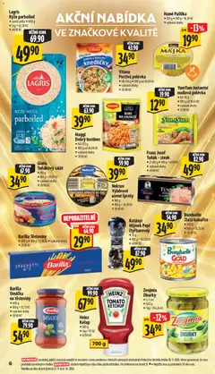 Náhled letáku Albert leták - Hypermarket od 23.09.2026 | Strana: 12 | Produkty: Rýže, Kečup, Salát, Tuňák steak