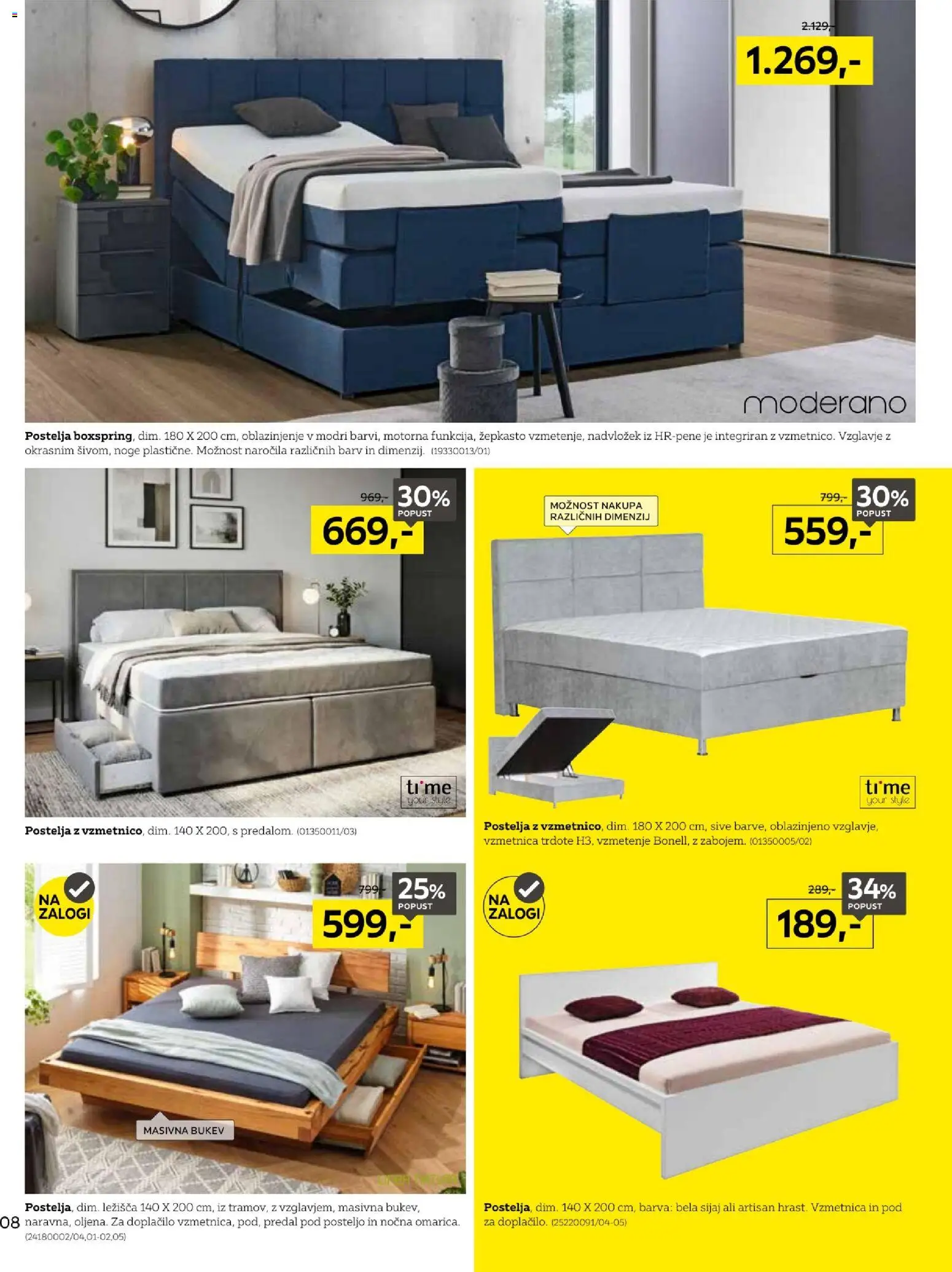 Novi XXXL Lesnina katalog ponudbe – veljaven od 29.06.2026 | Stran: 8