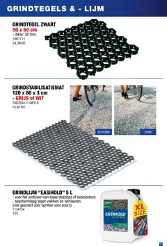 Hubo Terras & bestrating - Voorbeeld van een folder van Hubo, geldig van 21/03/2026 | Pagina: 7 | Producten: Lijm