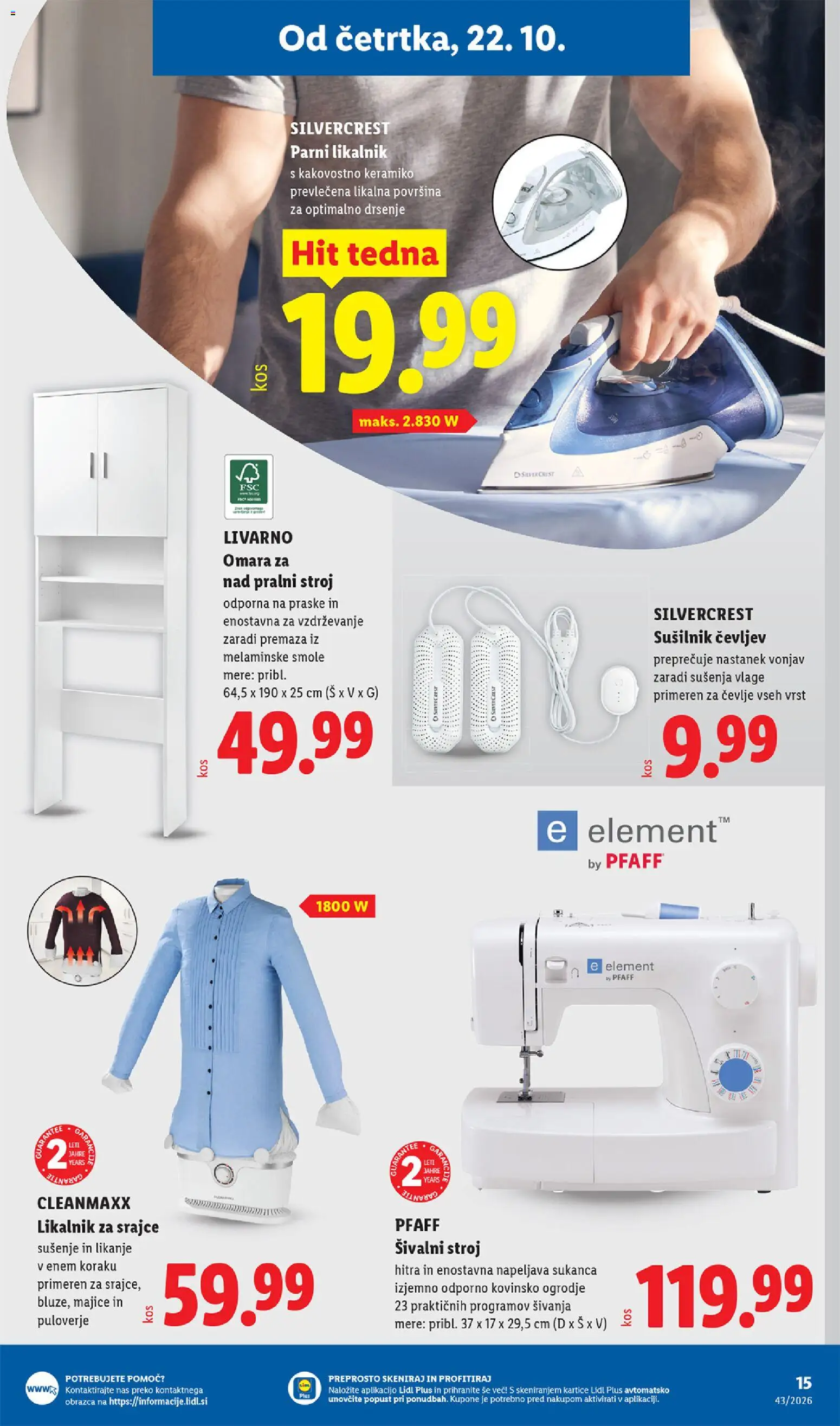 Novi Lidl katalog ponudbe – veljaven od 22.10.2026 | Stran: 27