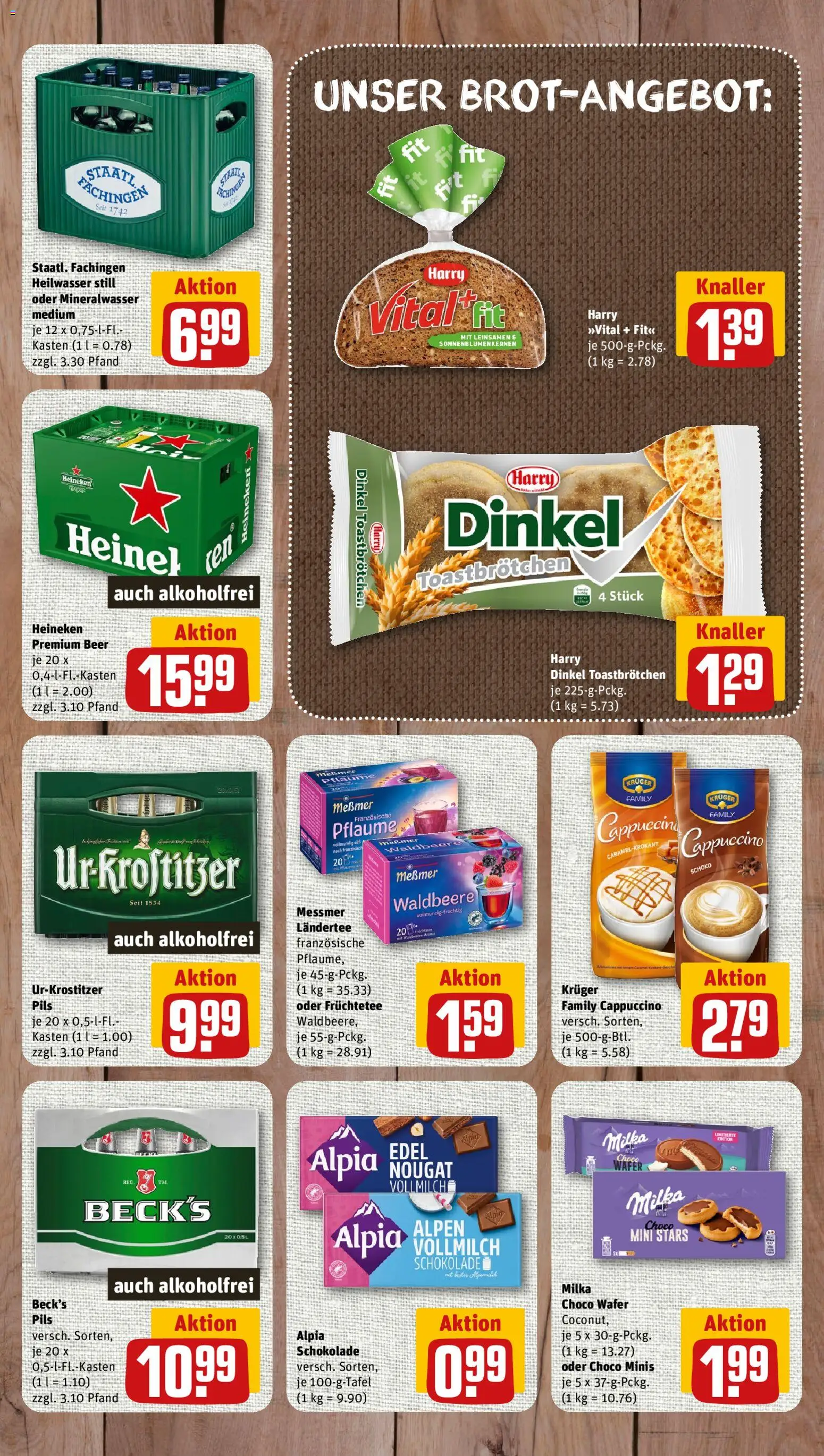 Nahkauf Prospekt – gültig ab 31.08.2026 | Seite: 7 | Produkte: Früchtetee, Schokolade, Pils, Mineralwasser