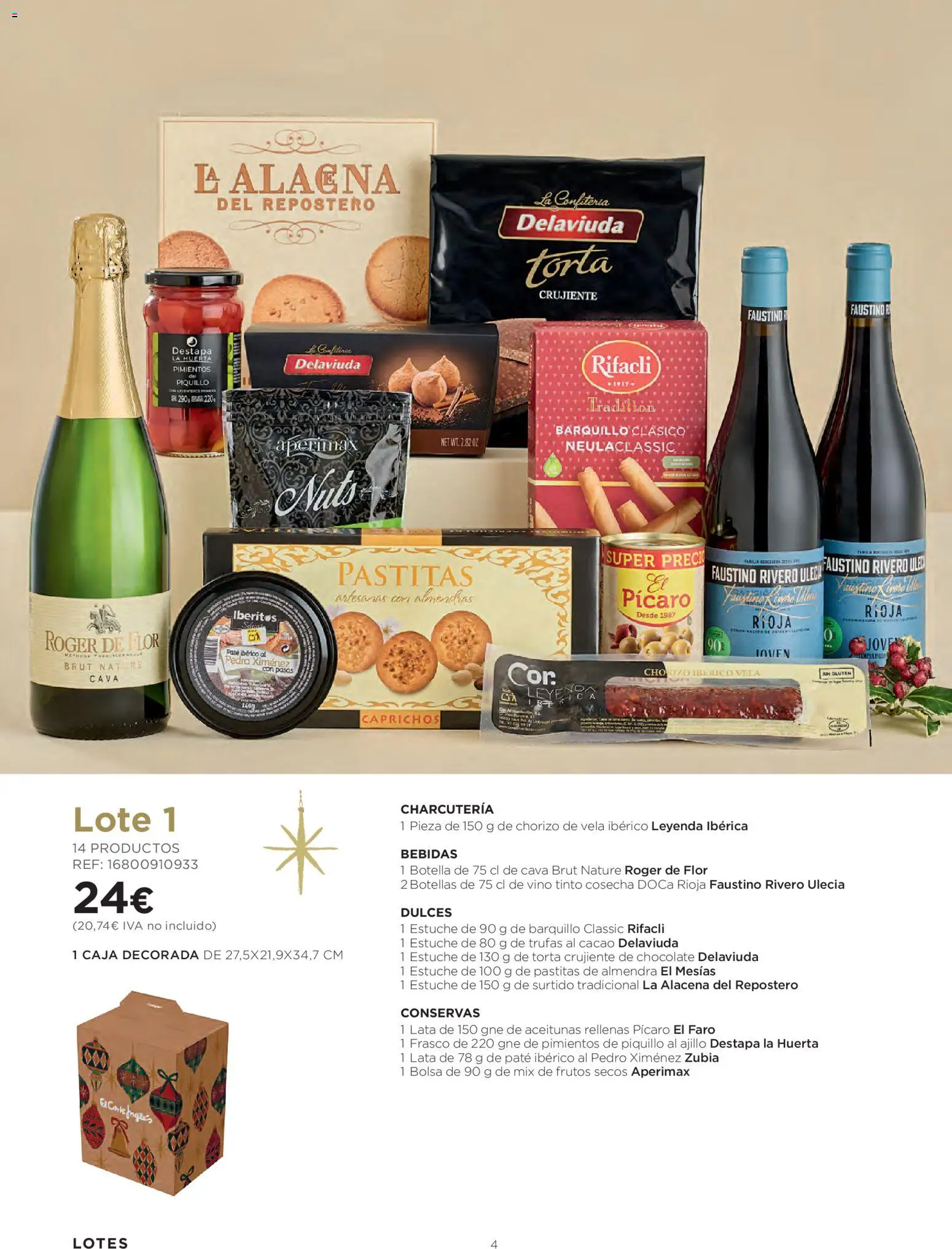 Hipercor - Cestas de Navidad Cataluňa │ válido desde el 08/10/2026 | Página: 4