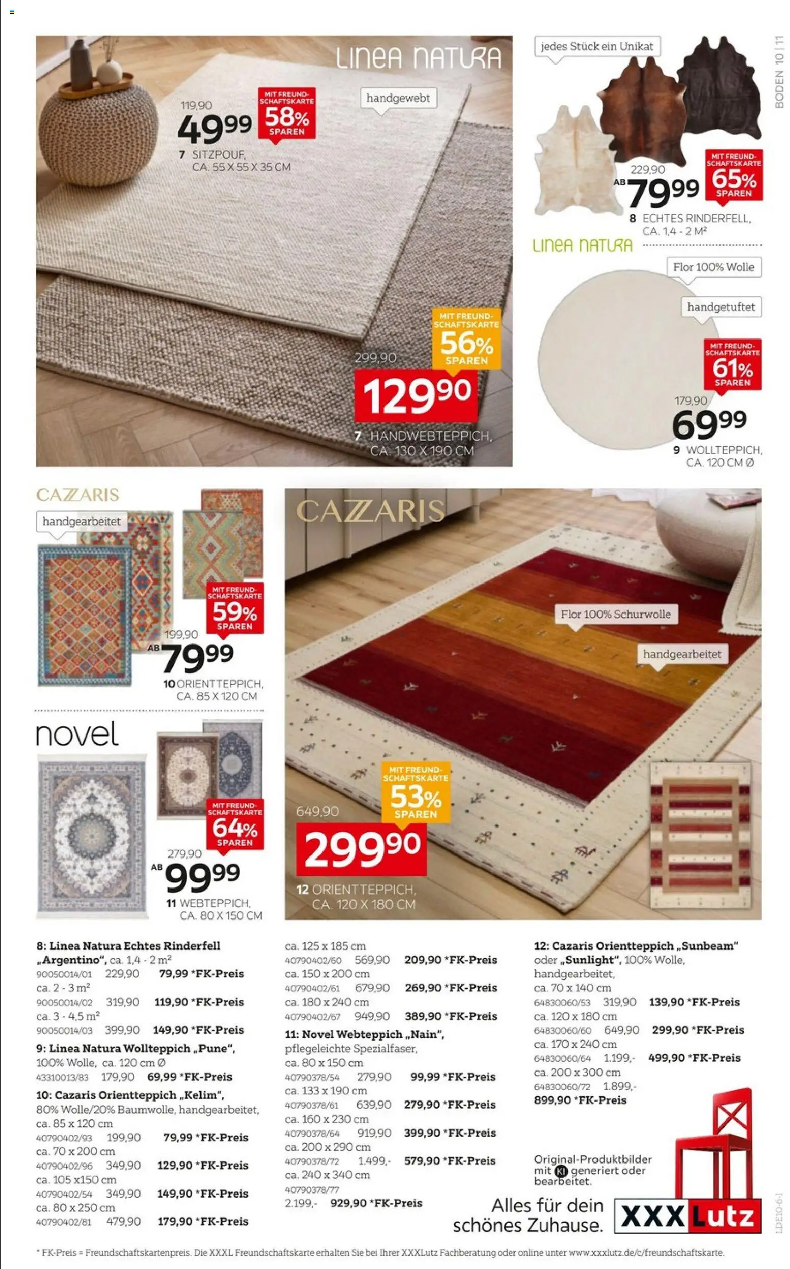 XXXLutz Wohnaccessoires & Haushalt – gültig ab 17.10.2026 | Seite: 11 | Produkte: Orientteppich