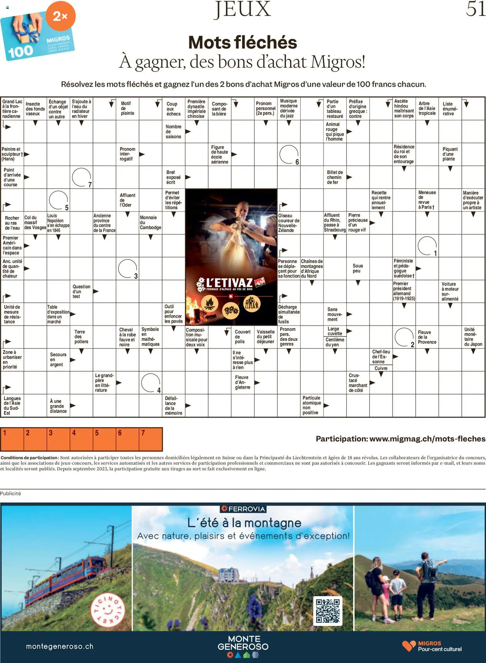 Migros aktionen Magazine FR – gültig ab 01.07.2026 | Seite: 51