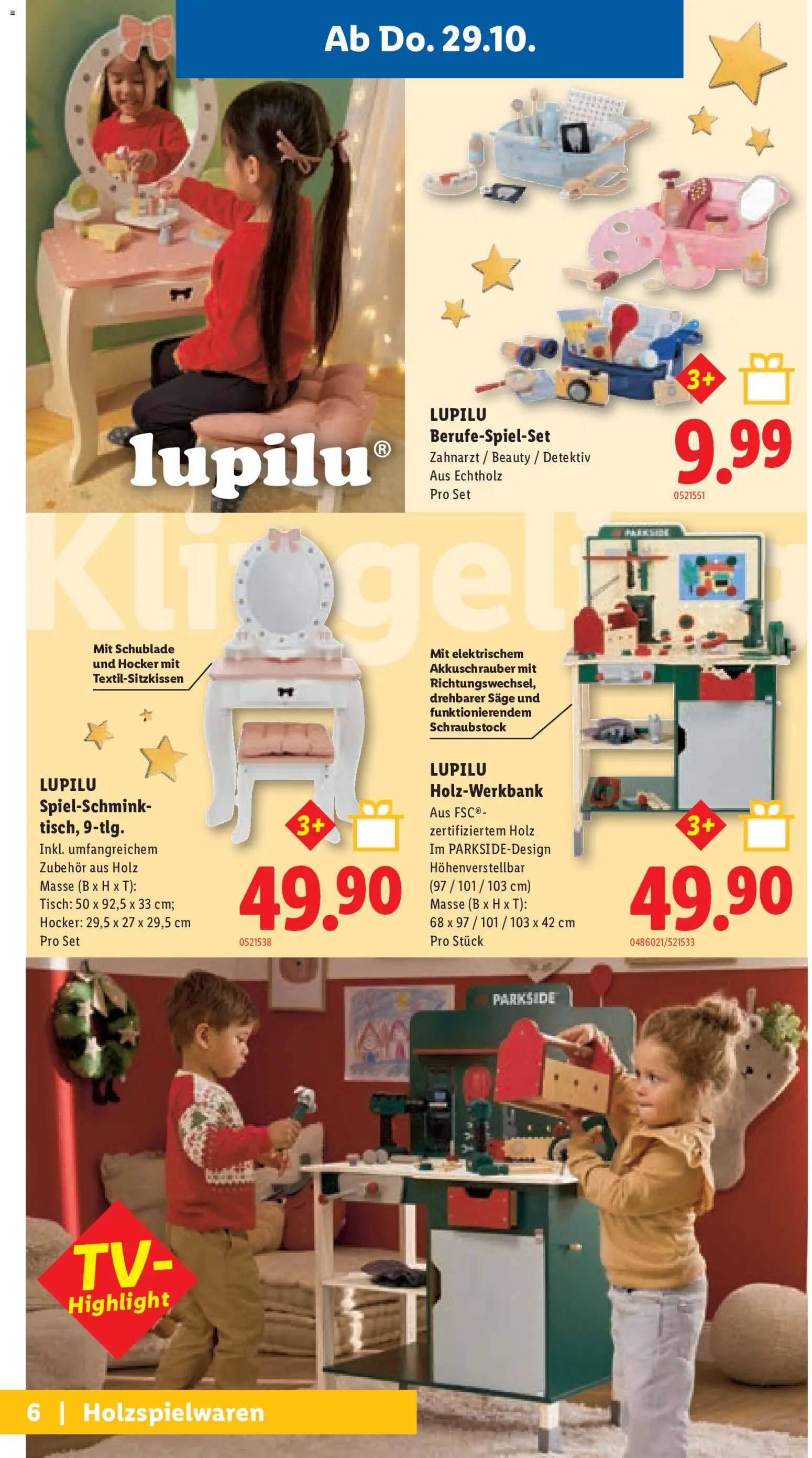 Lidl aktionen Spielwaren – gültig ab 29.10.2026 | Seite: 6
