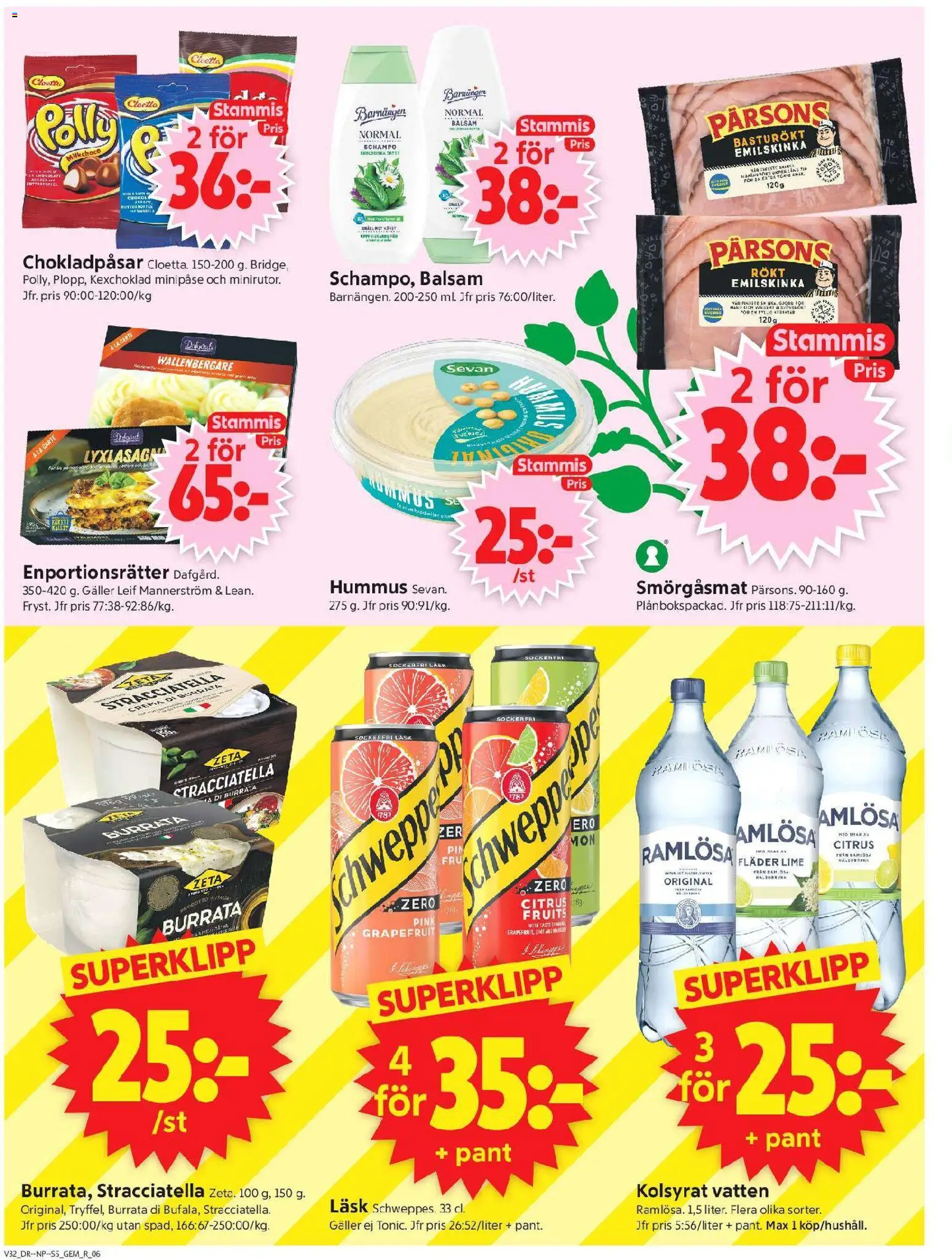 ICA Supermarket reklamblad aktuell från 03/08/2026 | Sida: 8