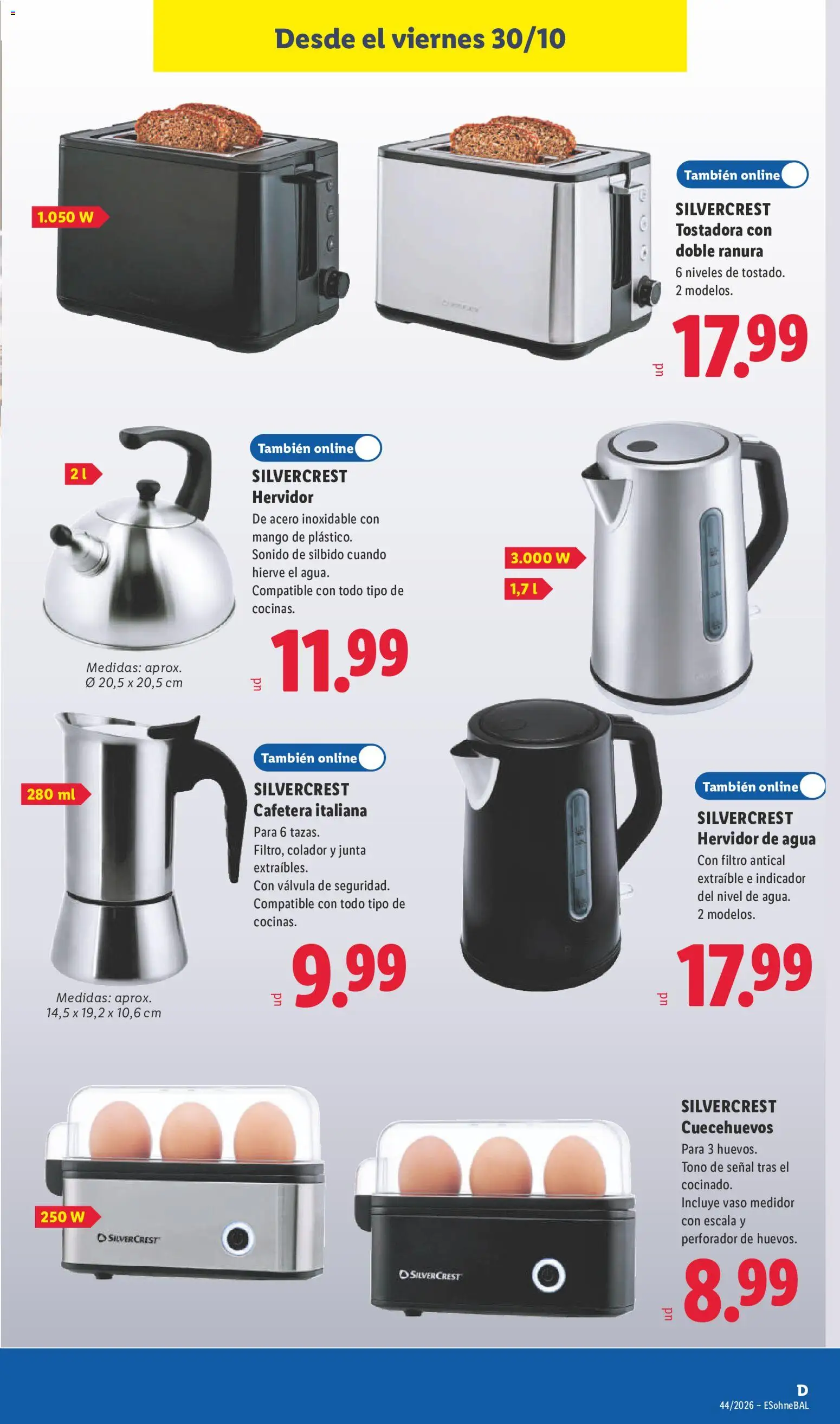 Lidl folleto de bazar │ válido desde el 26/10/2026 | Página: 27