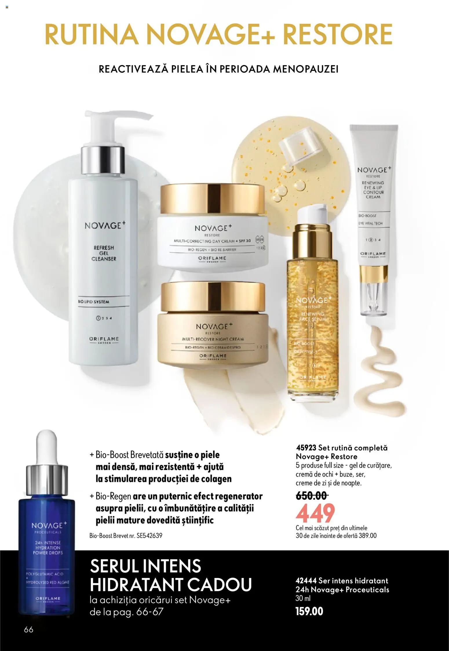 Noul catalog Oriflame – valabil de la 09.09.2026 | Pagină: 66 | Produse: Ochi, Cremă, Intense, Power