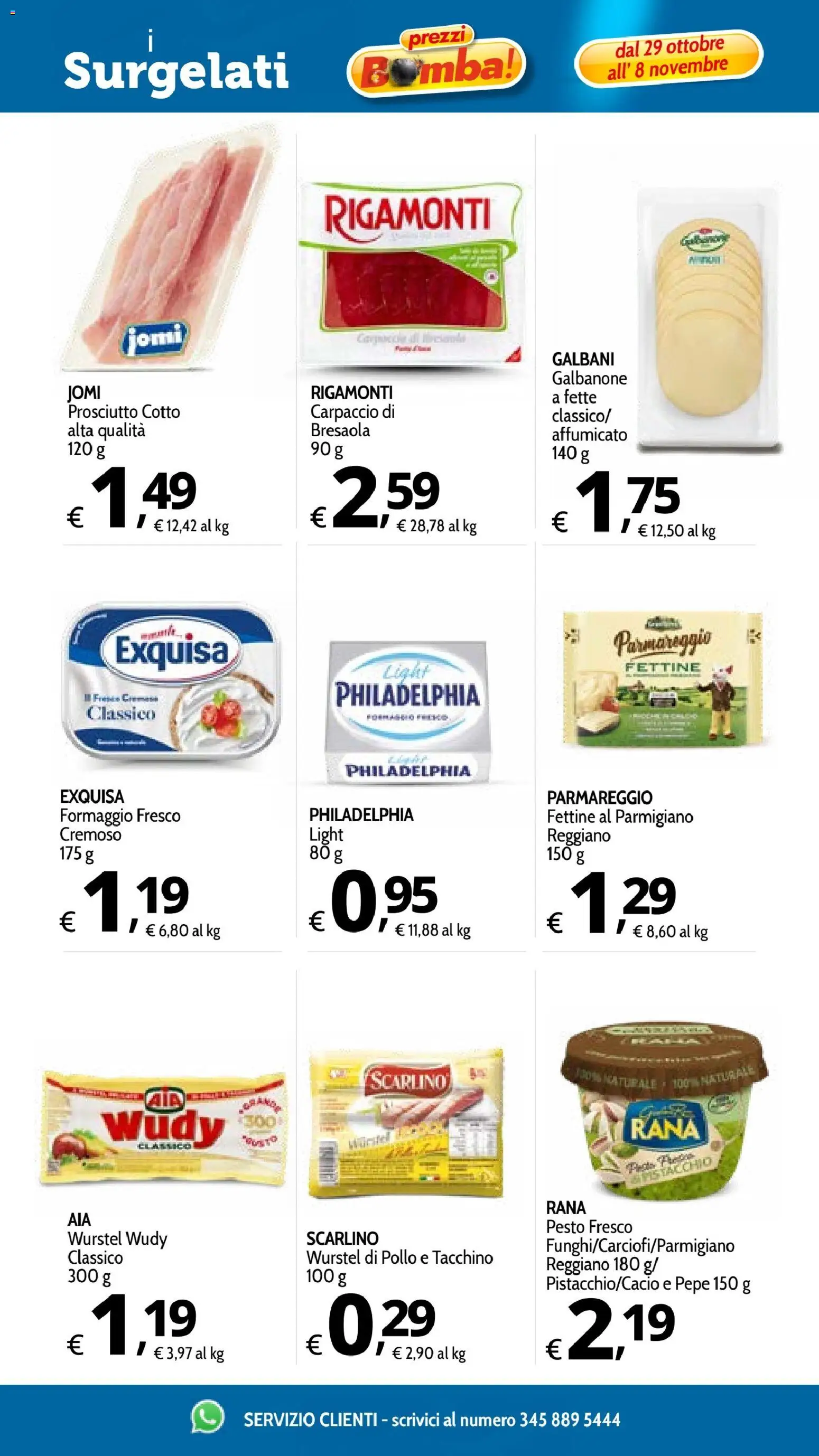 Volantino Primo Prezzo del 29/10/2026 | Pagina: 28 | Prodotti: Prosciutto Cotto, Pepe, Formaggio, Prosciutto