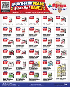 Africa Cash & Carry specials catalogue – valid from 01/10/2026 | Page: 42