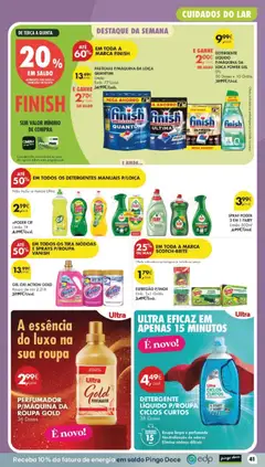 Pré-visualização Pingo Doce folheto válido de 29/09/2026 | Página: 47 | Produtos: Esfregão, Detergente