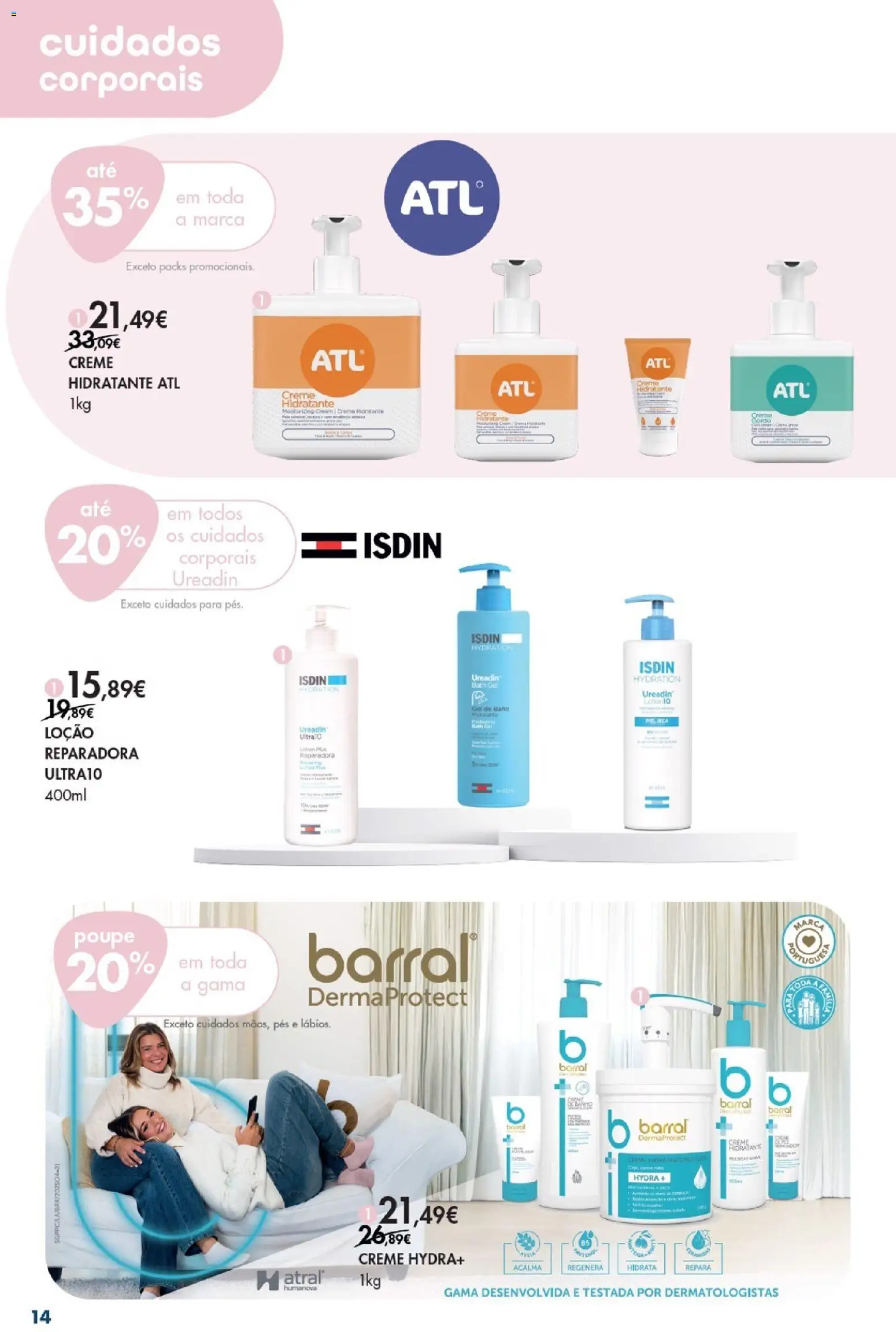 Pingo Doce Bem Estar Mulher Lojas │ válido de 03.03.2026 | Página: 14 | Produtos: Creme