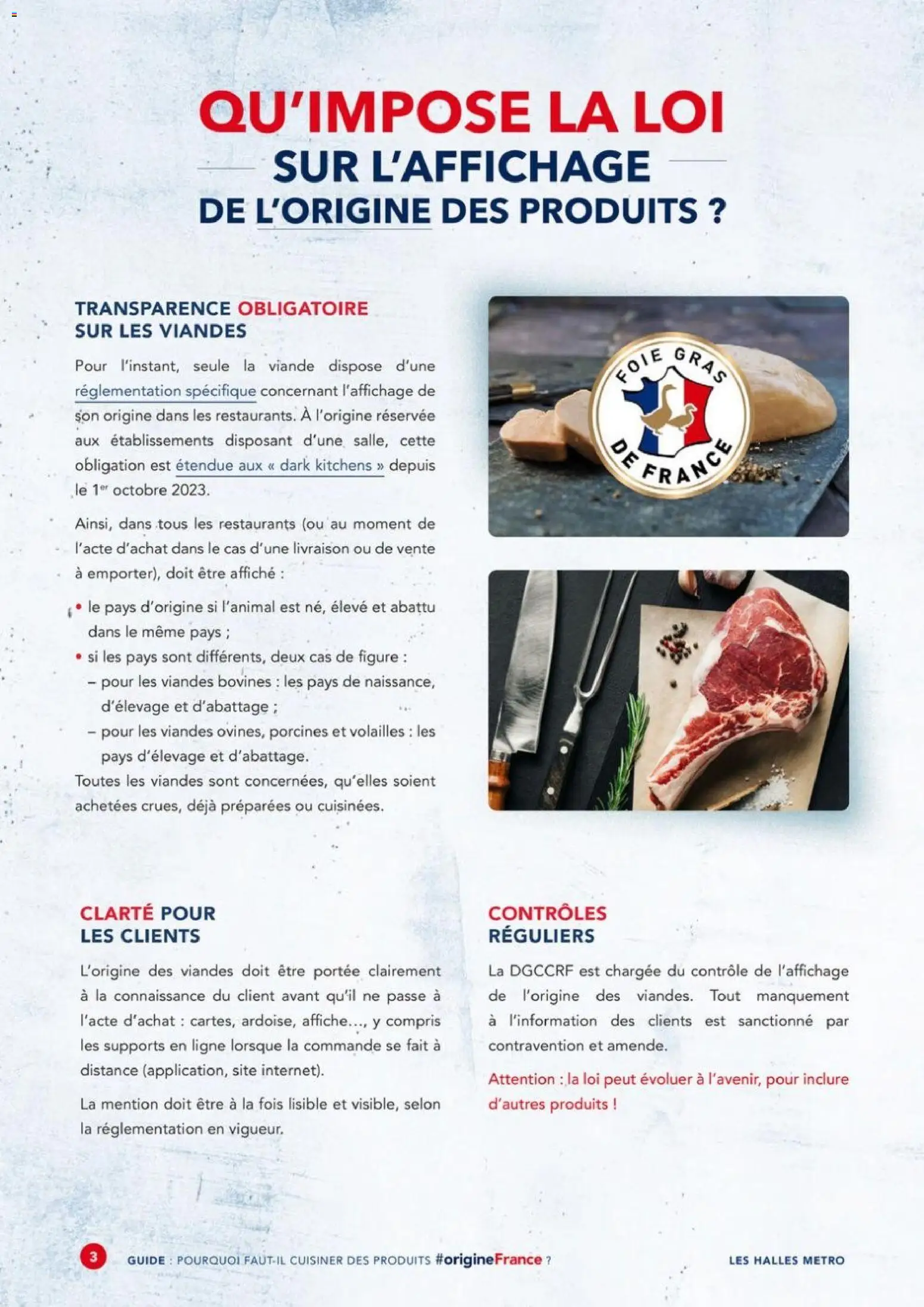 {H1} | Page: 3 | Produits: Foie gras, Viande, Affiche, Foie