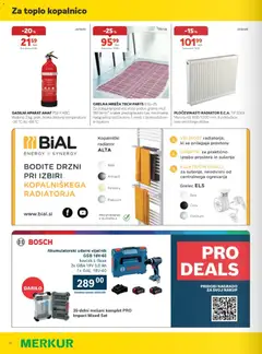 Merkur katalog akcije – veljaven od 06.05.2026 | Stran: 24 | Izdelki: Radiator, Grelec, Kovcek