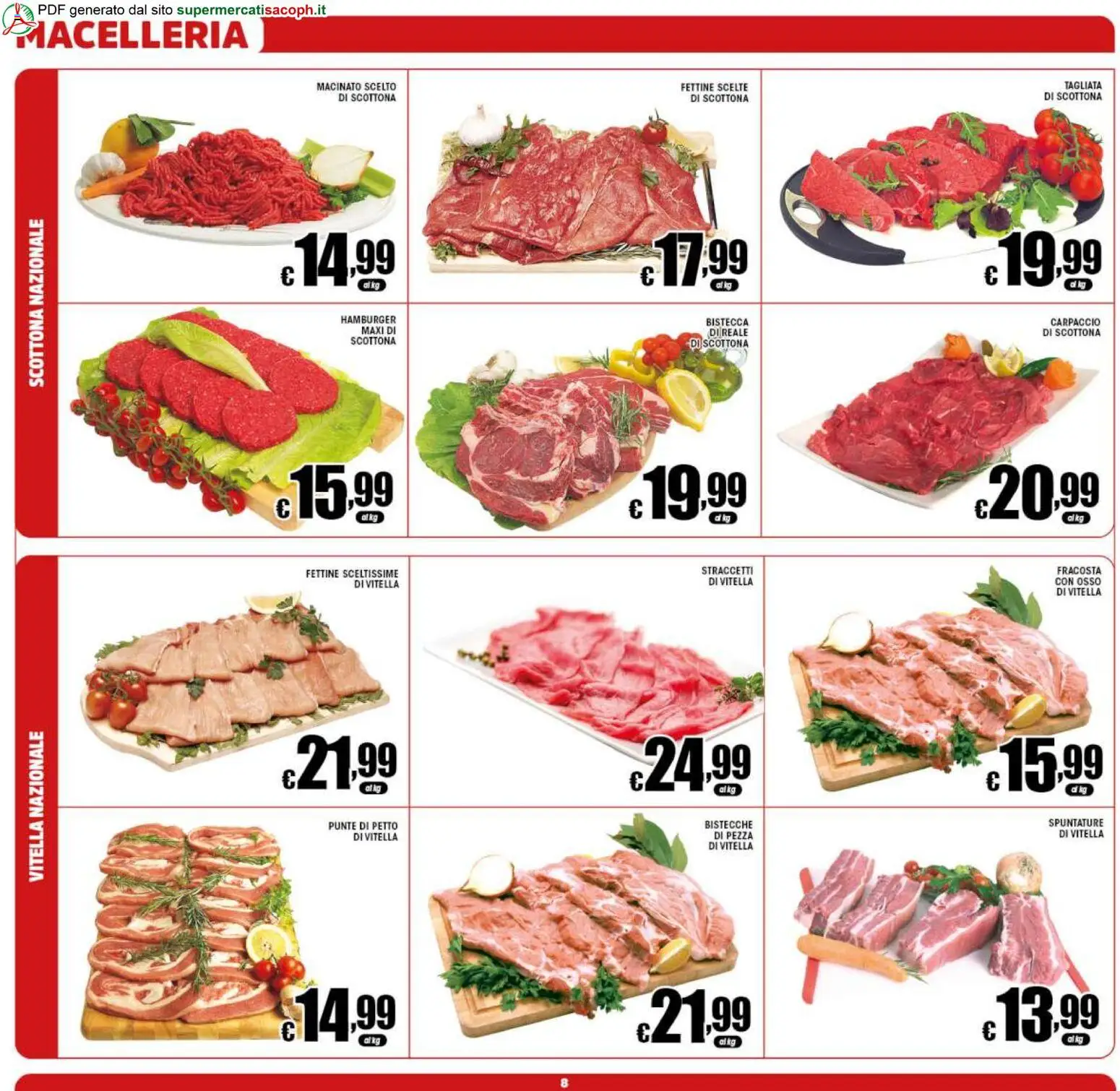Volantino Sacoph del 19.06.2026 | Pagina: 8