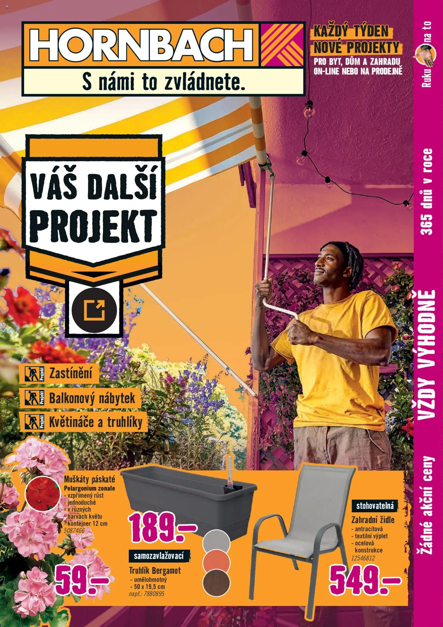 HORNBACH leták - Balkon od 13.05.2026 | Strana: 1