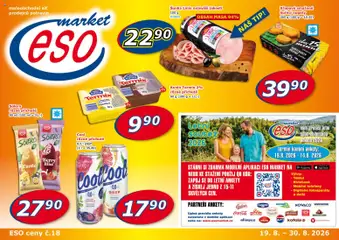 Náhled letáku Eso market leták od 19.08.2026