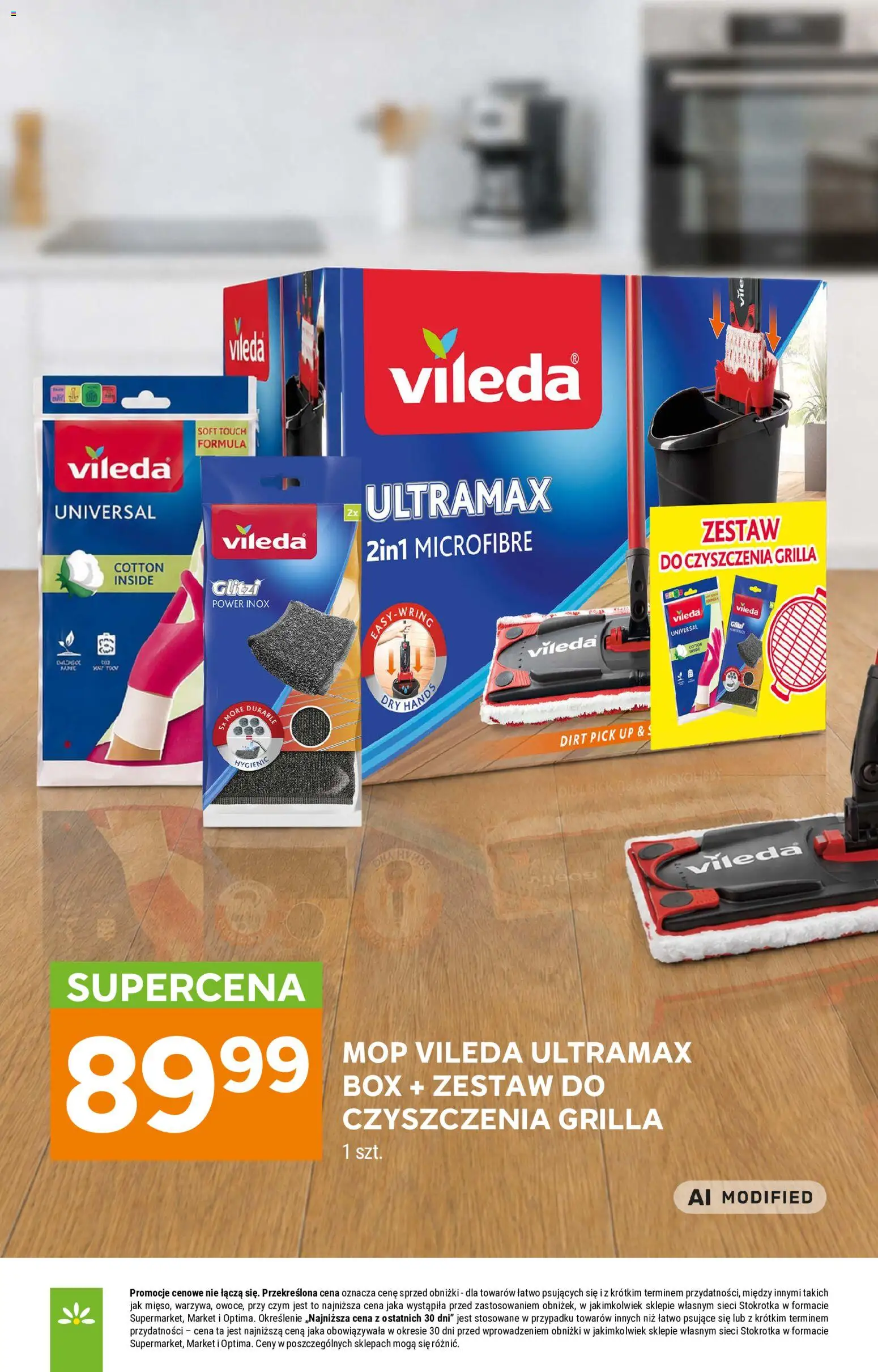Stokrotka gazetka od 13.08.2026 | Strona: 45 | Produkty: Stokrotka, Mop vileda, Vileda, Mop