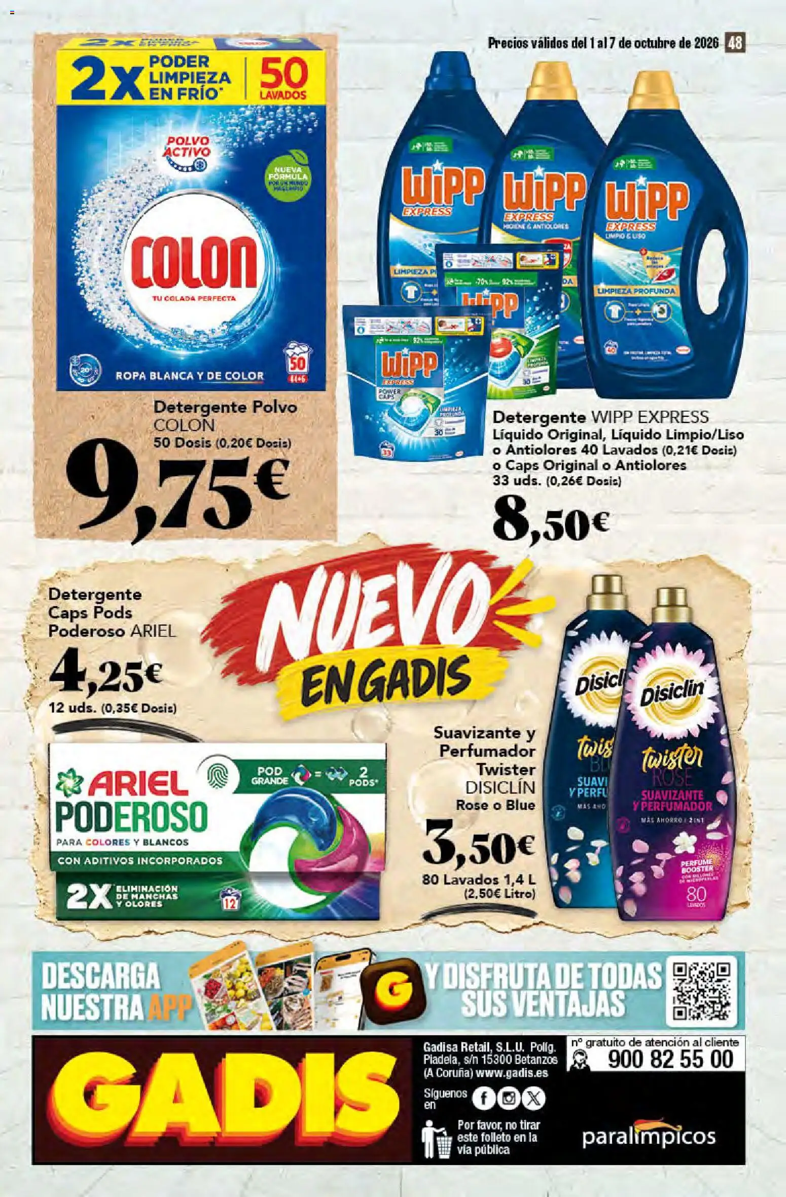 Gadis - folleto │ válido desde el 01/10/2026 | Página: 48
