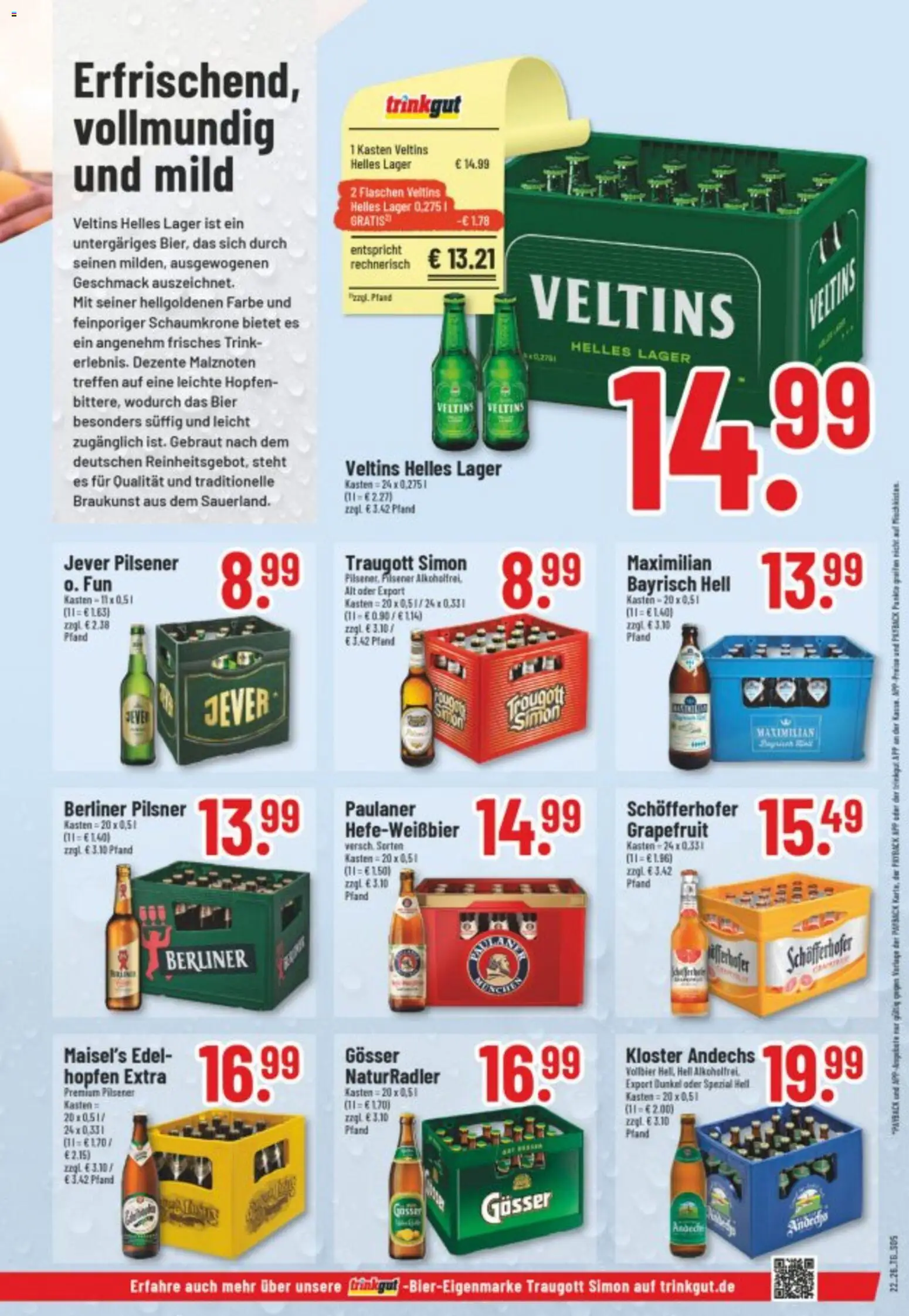 Trinkgut Prospekt – gültig ab 26.05.2026 | Seite: 3 | Produkte: Berliner, Grapefruit, Paulaner, Berliner pilsner