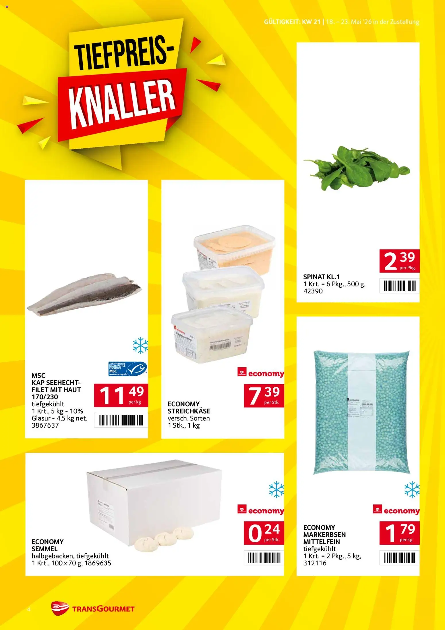 Transgourmet Zustellaktion gültig ab 18.05.2026 | Seite: 4