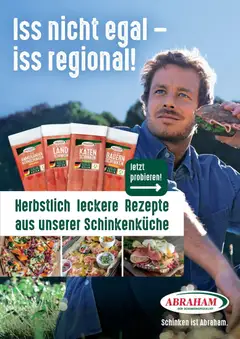 Angebote - Abraham: Iss nicht egal - iss regional! ab 19.10.2026 gültig