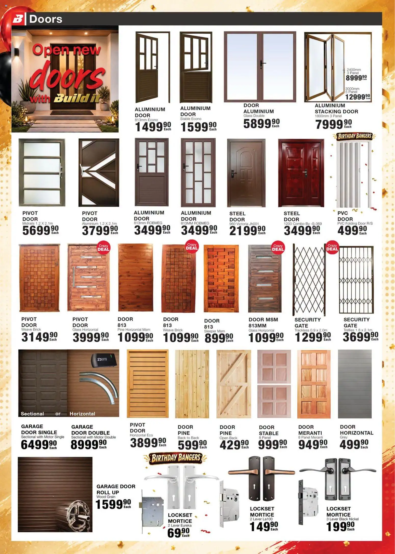 New Build It catalogue – valid from 19/09/2026 | Page: 12 | Products: Gate
