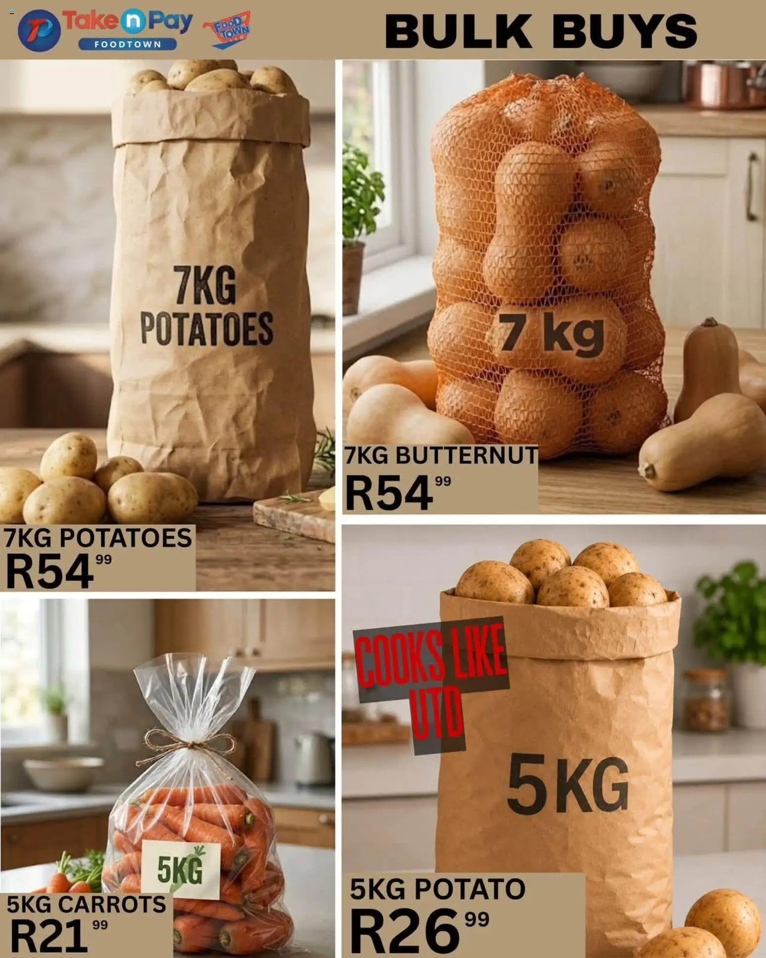New Take n Pay catalogue – valid from 04/08/2026 | Page: 10 | Products: Carrots, Potatoes