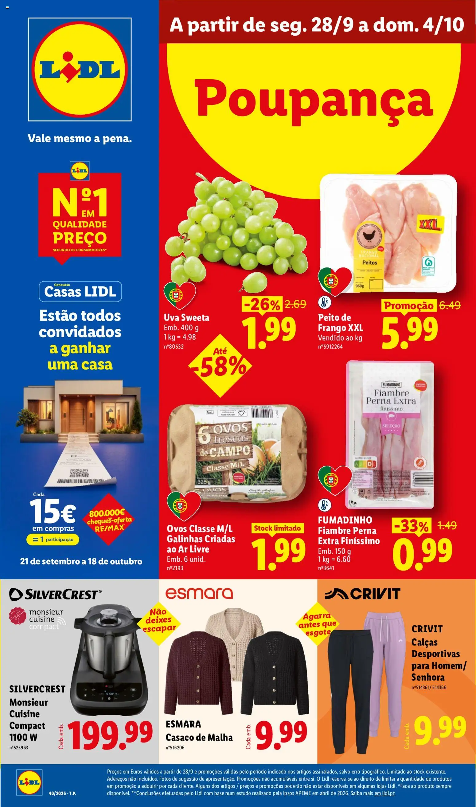 Lidl folheto │ válido de 28/09/2026 | Página: 1