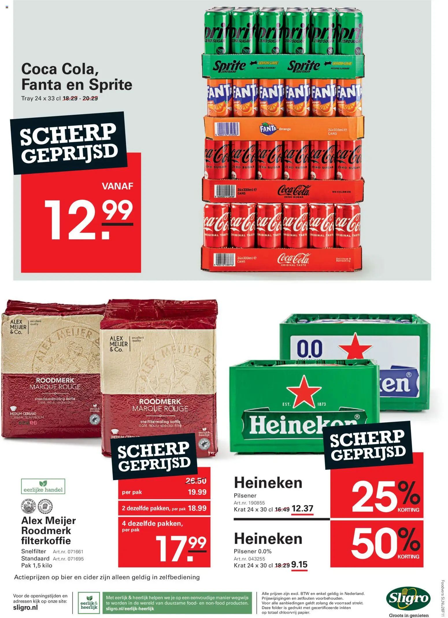 {H1} | Pagina: 31 | Producten: Coca Cola, Fanta, Feketeerdő torta, Koffie
