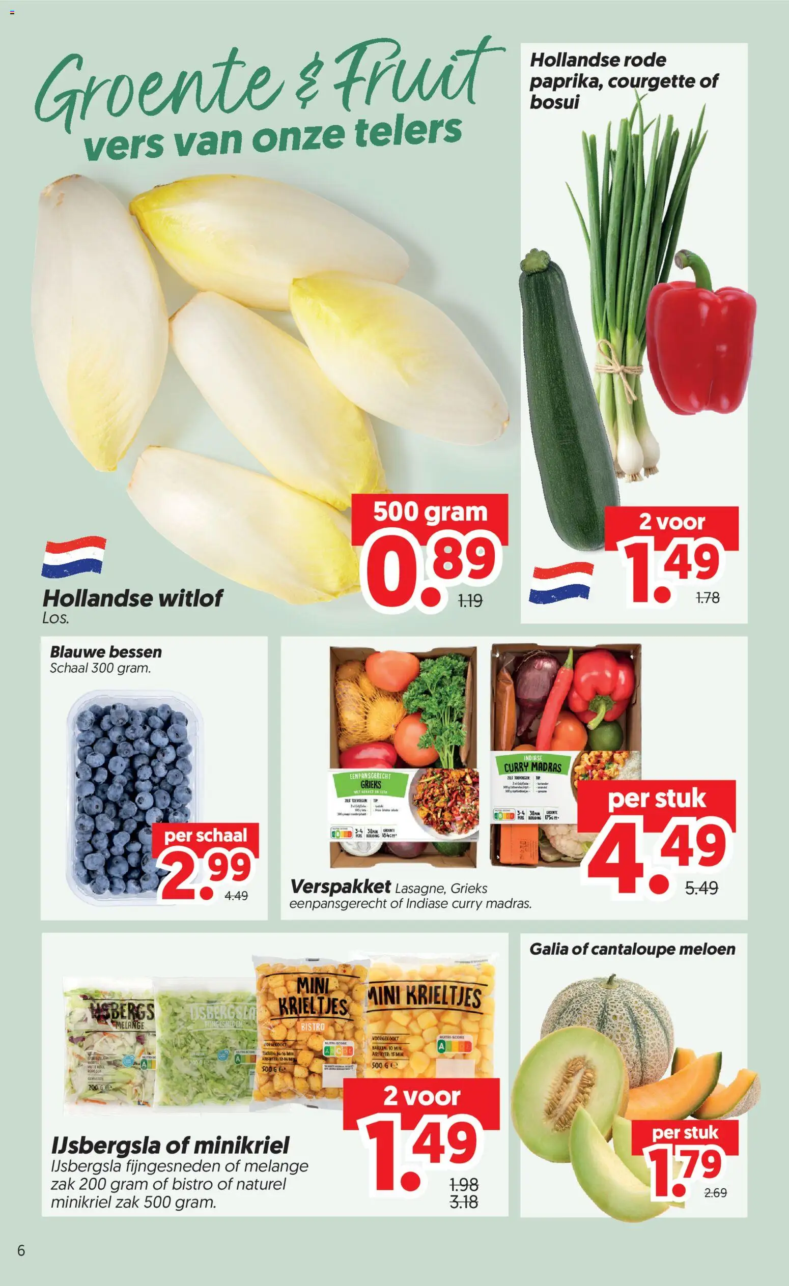 {H1} | Pagina: 6 | Producten: Meloen, Kool, Krieltjes, Zak