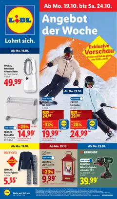 Lidl Prospekt ab 19.10.2026 gültig