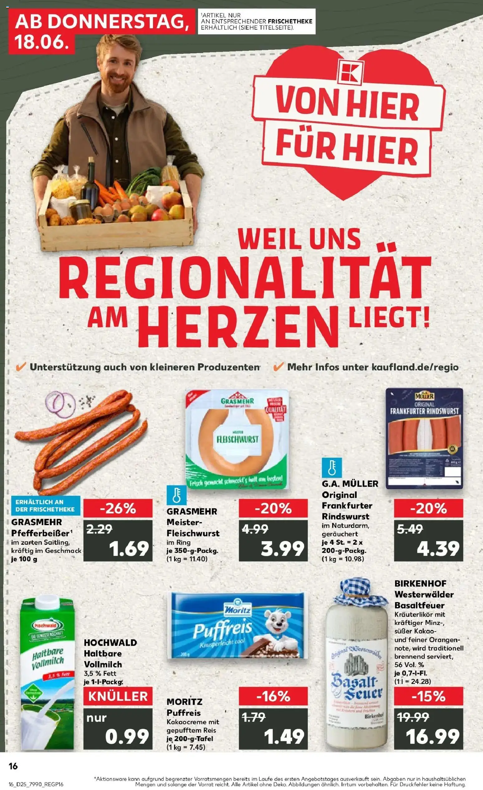 Kaufland Prospekt Mayen – gültig ab 15.06.2026 | Seite: 1 | Produkte: Orangen, Reis