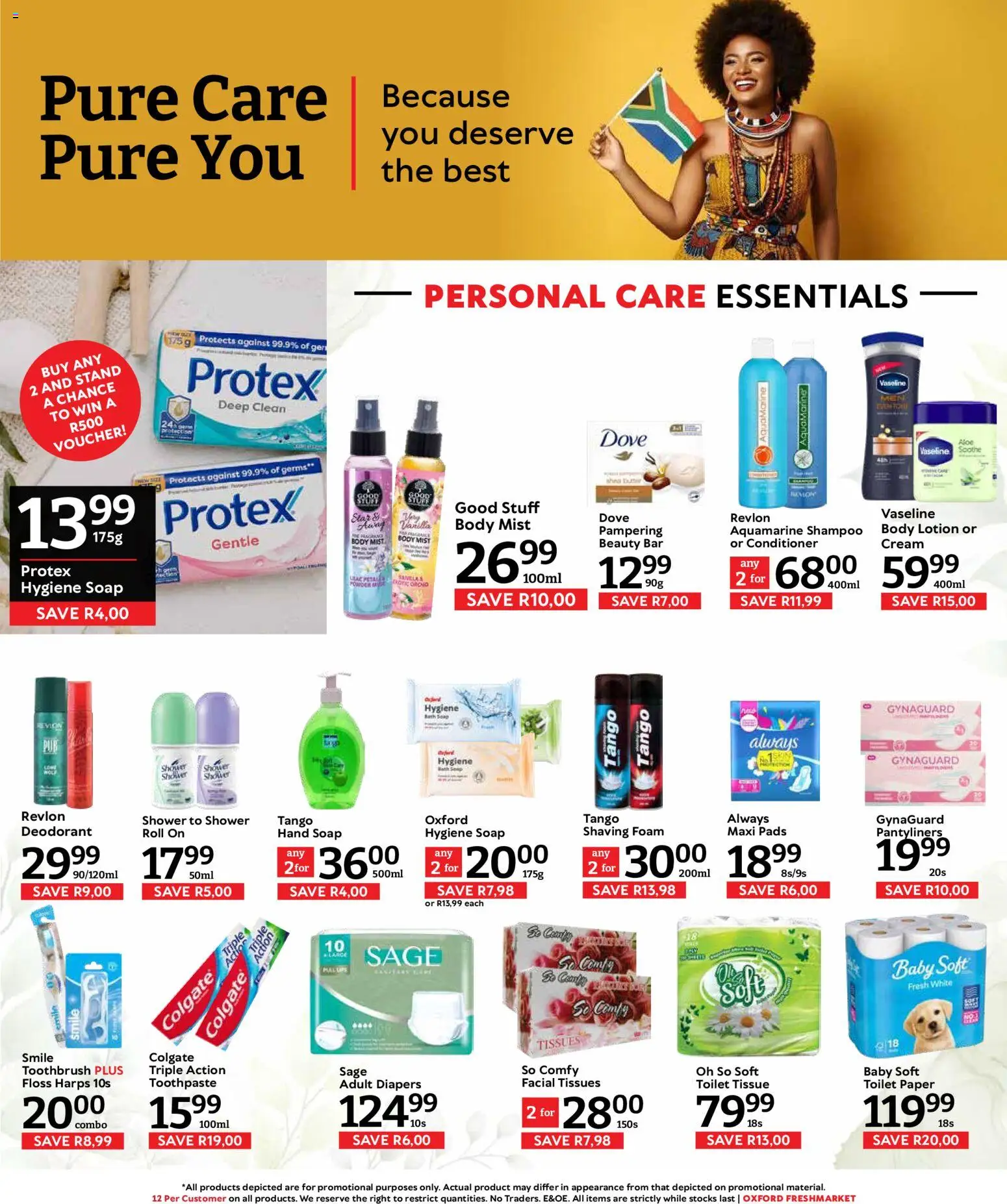 New Oxford Freshmarket catalogue – valid from 02/09/2026 | Page: 14 | Products: Toilet, Shampoo, Conditioner, Foam