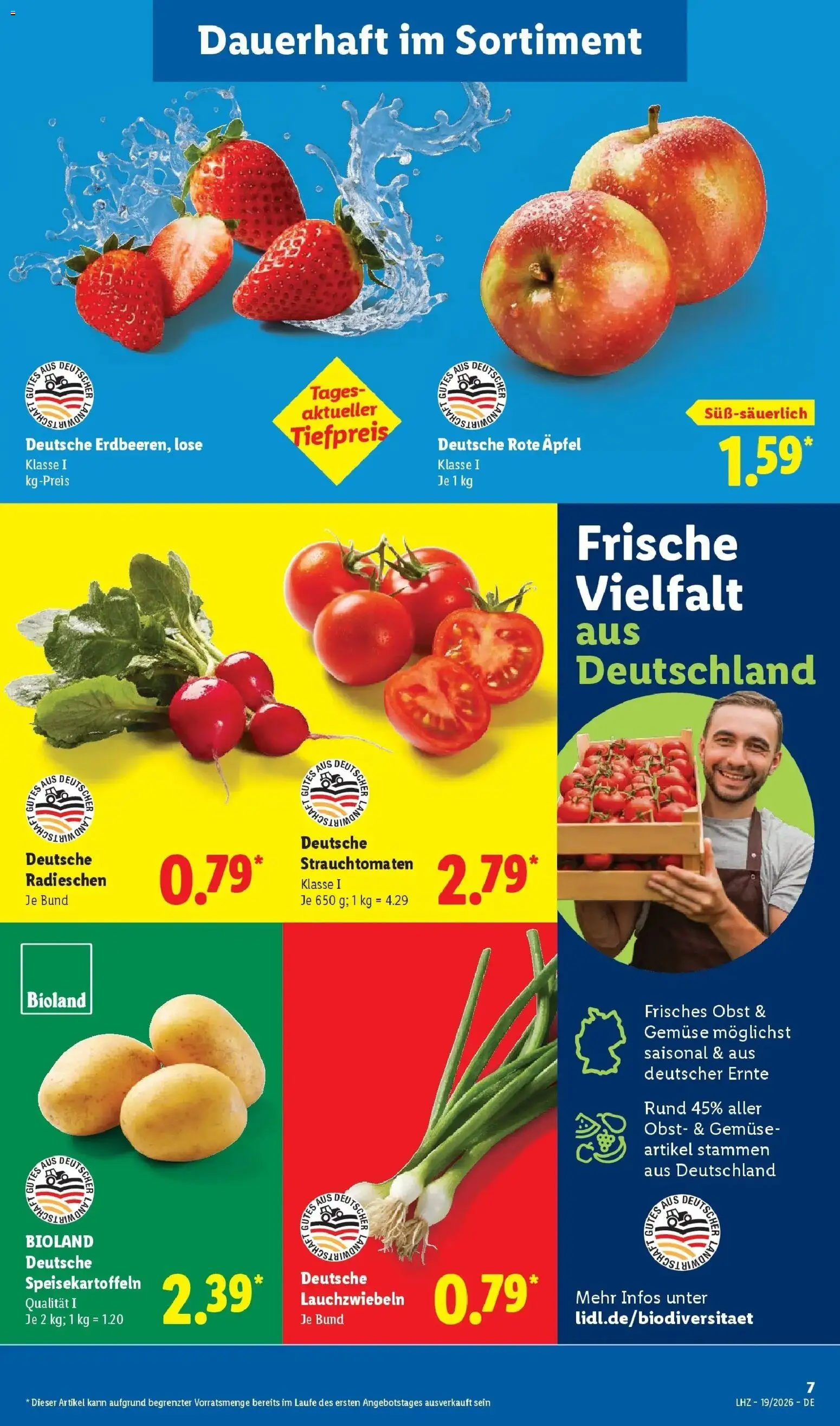 Lidl Prospekt Mahlow – gültig ab 04.05.2026 | Seite: 11 | Produkte: Äpfel, Gemüse, Obst