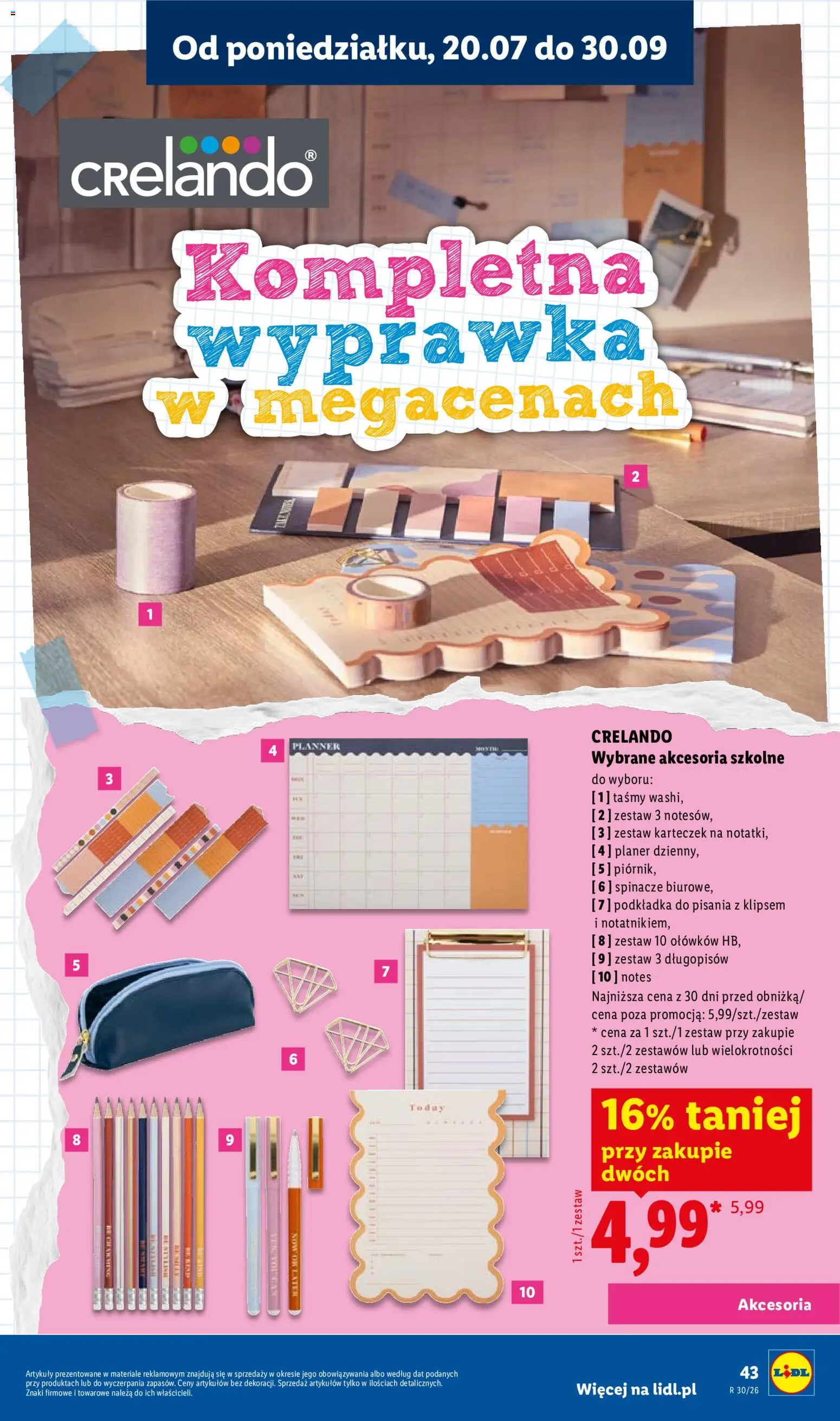 Lidl Katalog od 09.07.2026 | Strona: 43 | Produkty: Notebook