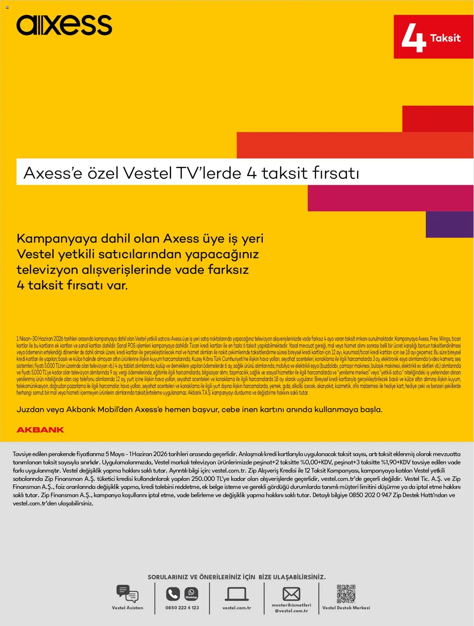 Vestel - Tüketici Elektroniği - 01.05.2026 tarihinden itibaren geçerlidir | Sayfa: 23 | Ürünler: Tablet, Bilgisayar, Video, Ses
