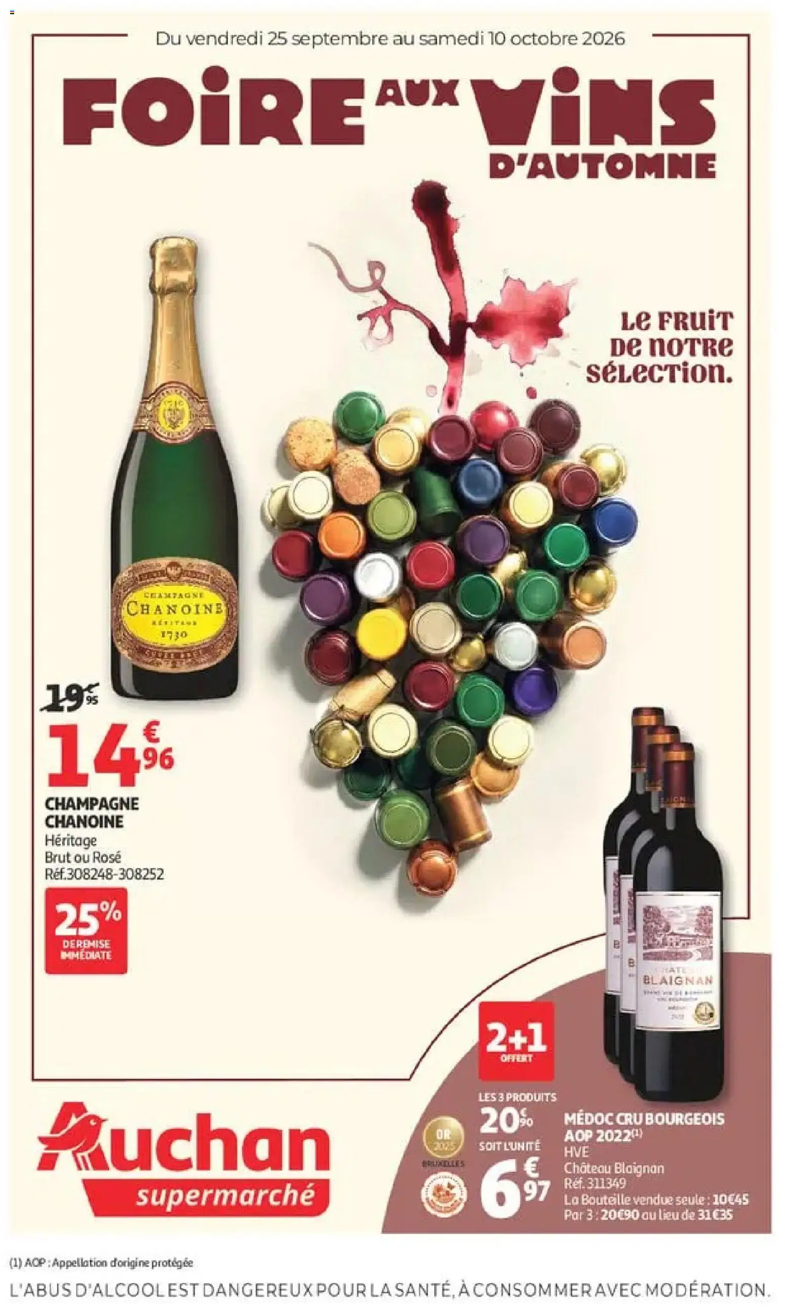 {H1} | Pagina: 1 | Producten: La, Fruit, Champagne