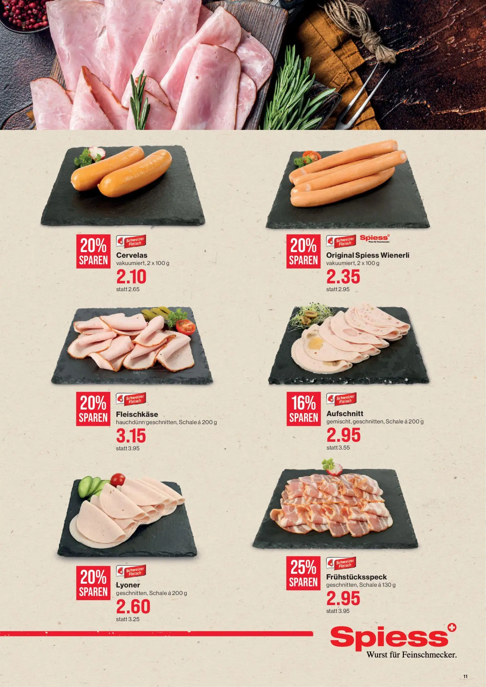 SPAR aktionen – gültig ab 11.06.2026 | Seite: 11 | Produkte: Wurst