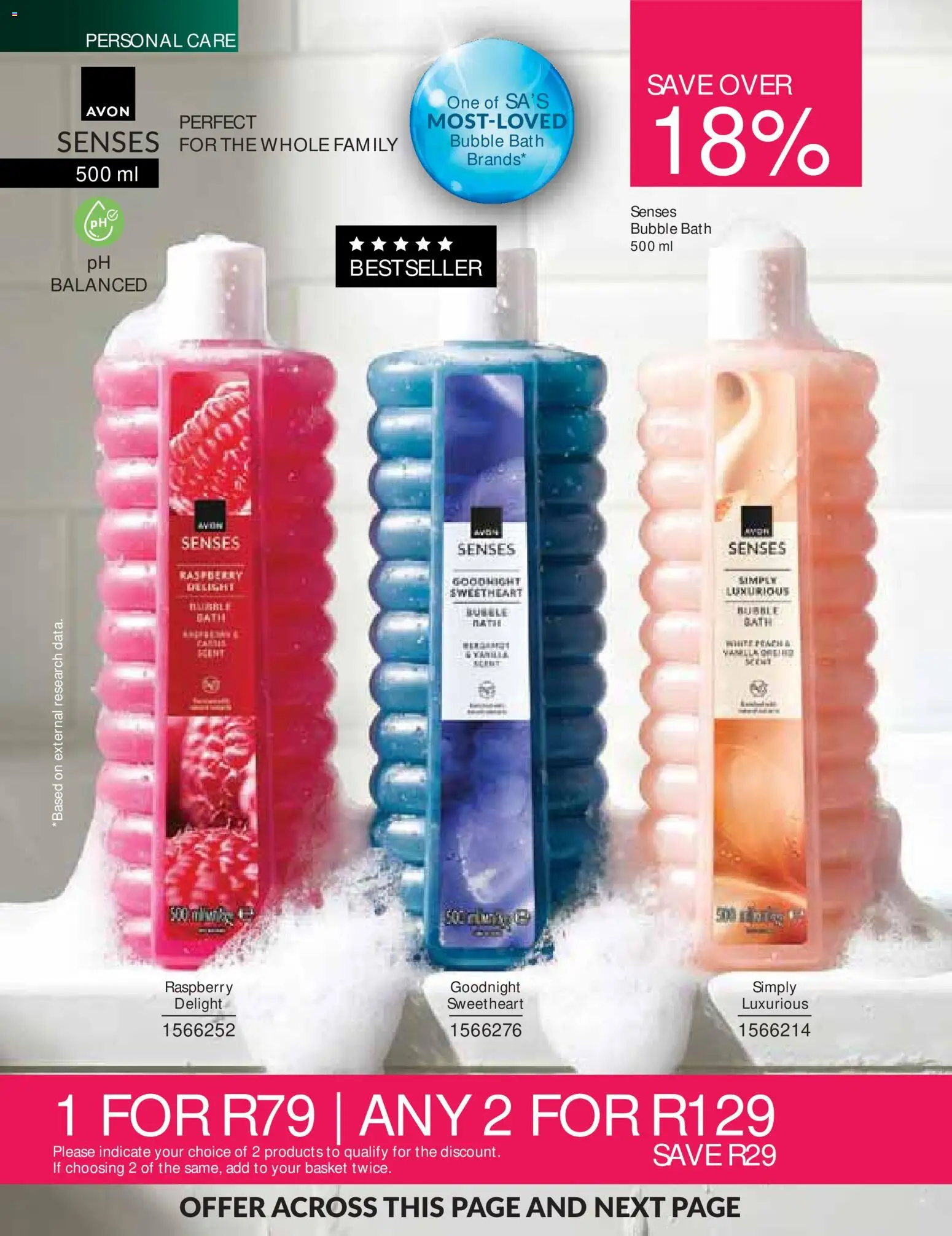New Avon catalogue – valid from 01/10/2026 | Page: 132 | Products: Bath, Basket