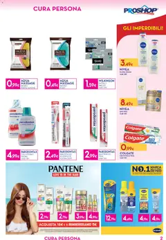 Anteprima del volantino Proshop volantino valido a partire dal 08/10/2026 | Pagina: 3 | Prodotti: Sapone, Dentifricio, Collutorio, The