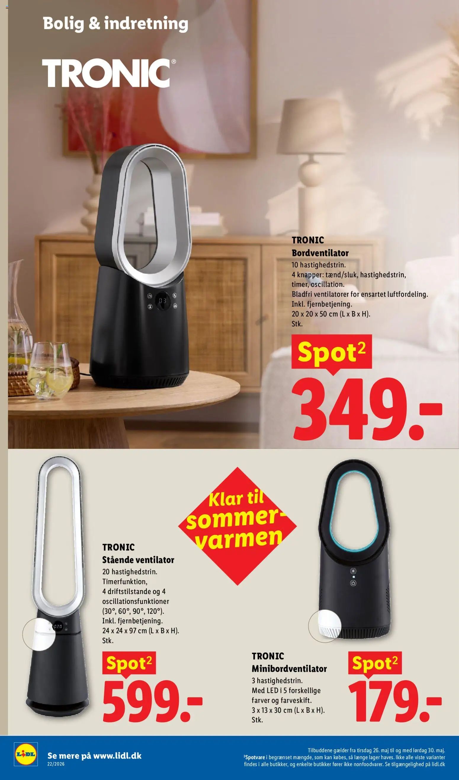Lidl tilbudsavis – gyldig fra 28.05.2026 | Side: 30 | Produkter: Ventilator, Søm, Ventilatorer