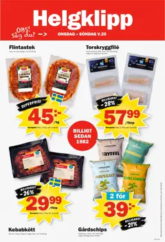Pekås erbjudanden - Förhandsvisning av reklamblad från butik Pekås aktuell från 11.05.2026 | Sida: 8 | Produkter: Såg, Chili