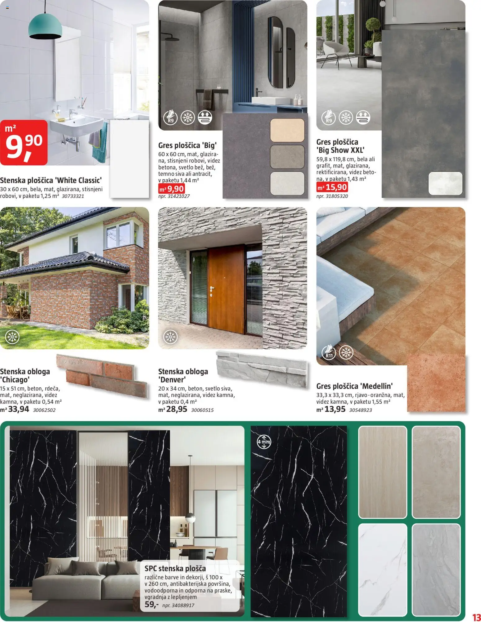 Novi Bauhaus katalog ponudbe – veljaven od 19.08.2026 | Stran: 13