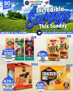 Take n Pay specials catalogue – valid from 30/08/2026