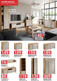 Merkury Market leták platný od 01.06.2026 | Strana: 18 | Produkty: Tv, Tv stolik, Regál, Skriňa