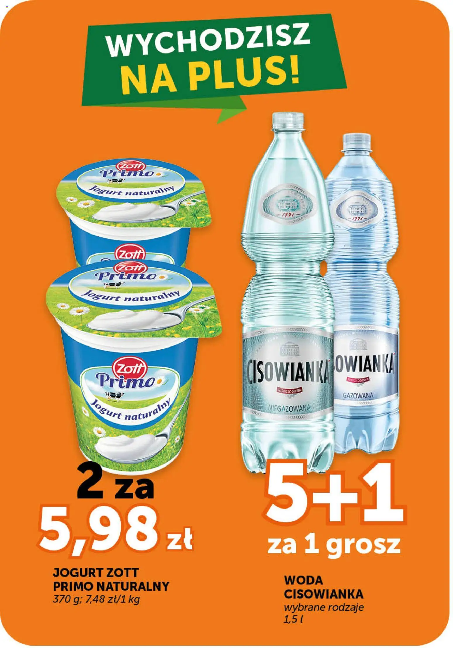 ABC gazetka - Minimarket od 07.05.2026 | Strona: 8 | Produkty: Jogurt naturalny, Jogurt, Woda